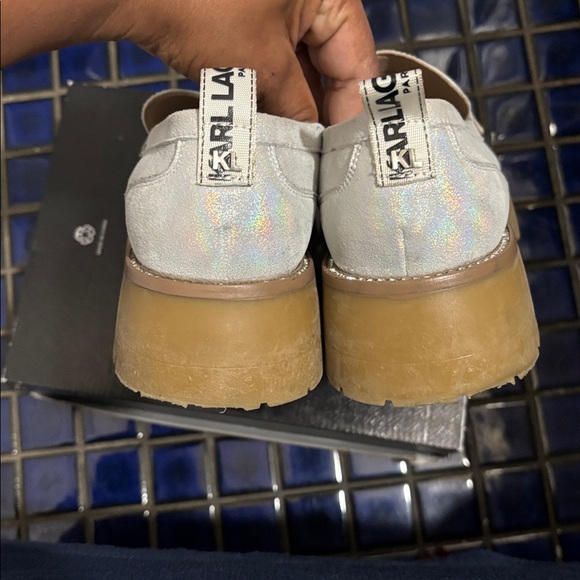 Karl Lagerfeld-Paris Maysun platform loafers - Picture 5 of 6